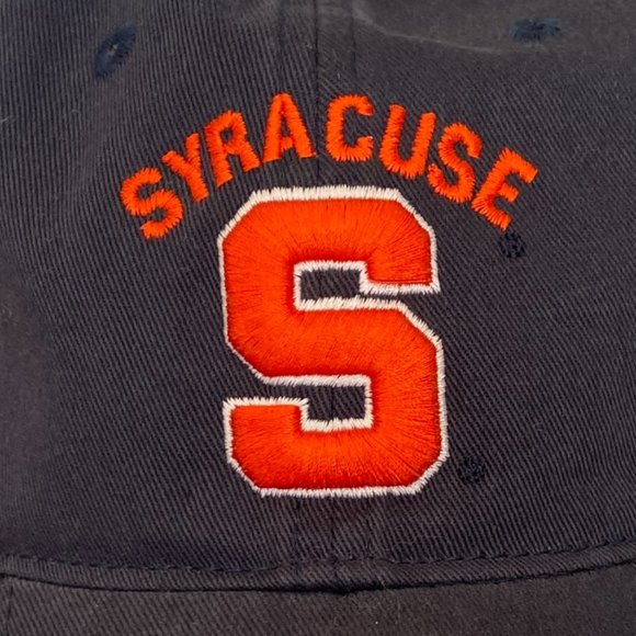 Legacy Syracuse Orange Embroidered Team Logo Curved Brim Fitted BaseBall Cap-M - Picture 2 of 13